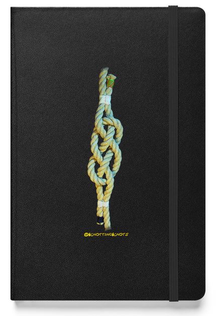 Carrick Bend Knot Notebook