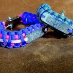 Paracord Survival Bracelet with Metal Stamped ID Tag – Easy to Make Tutorial